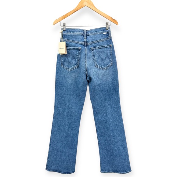NWT MOTHER Bookie Sneak High-Rise Bootleg Jeans Anthropologie $258 - Size 26 - Picture 12 of 15